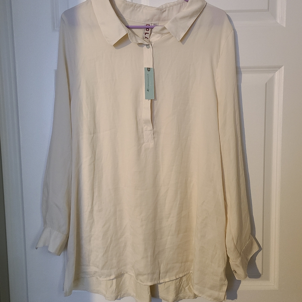 NWT Anthropologie DOLAN Long Sleeved Blouse
